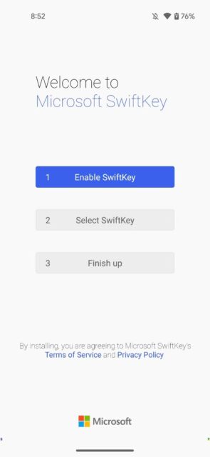 نحوه استفاده از Bing AI Chat در کیبورد گوشی اندروید 2 فعال کردن SwiftKey در دستگاه Android