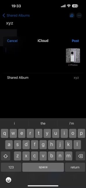نحوه به اشتراک گذاشتن عکس های iCloud با کاربران غیر اپل 3 افزودن موارد انتخاب شده به آلبوم مشترک جدید