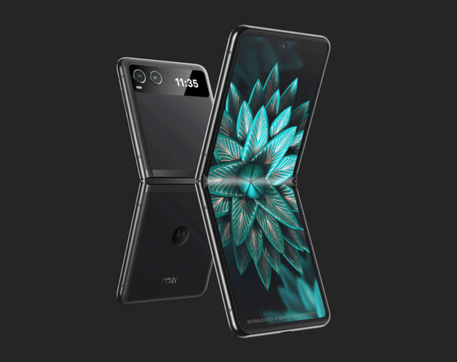 انتشار اطلاعاتی از نمایشگر گوشی موتورولا RAZR 2023 1 موتورولا RAZR 2023