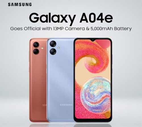 انتشار آپدیت امنیتی آوریل برای گوشی Galaxy A04e 1 گوشی Galaxy A04e