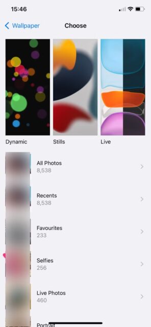 نحوه تنظیم Live Photo به عنوان والپیپر در آیفون 4 گزینه های Live Wallpaper برای آیفون
