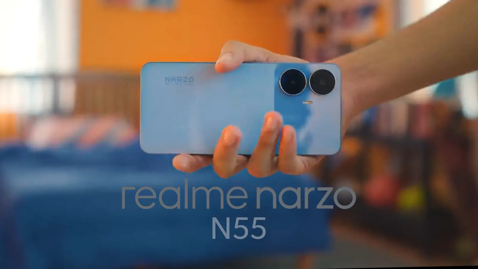 گوشی ریلمی Narzo N55 با نمایشگر دارای قابلیت مینی کپسول