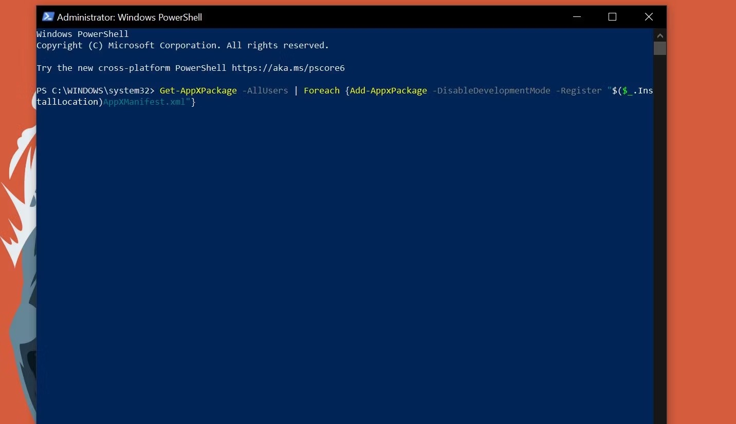 روش حل مشکل کار نکردن دکمه Start در ویندوز 11 5 Windows PowerShell