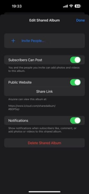 نحوه به اشتراک گذاشتن عکس های iCloud با کاربران غیر اپل 4 گزینه اشتراک گذاری لینک صفحه وب
