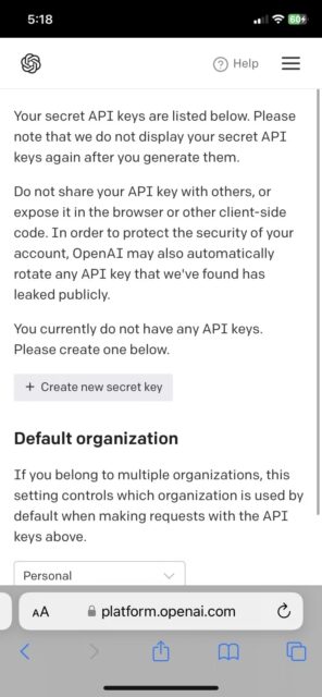 روش استفاده از Super Siri Mode در آیفون 1 کلید مخفی جدید برای OpenAI ایجاد کنید