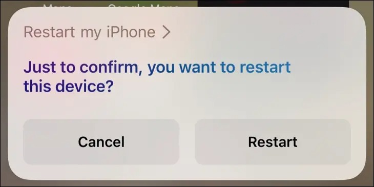 12 قابلیت Siri که باید از آن استفاده کنید 1 آیفون خود را با سیری ریستارت کنید