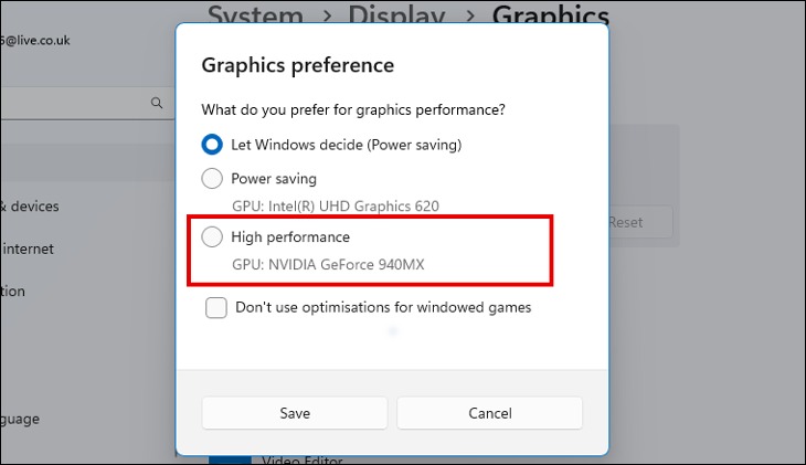 8 تنظیماتی که باید گیمرها در ویندوز 11 انجام دهند 5 تنظیم اولویت GPU در ویندوز