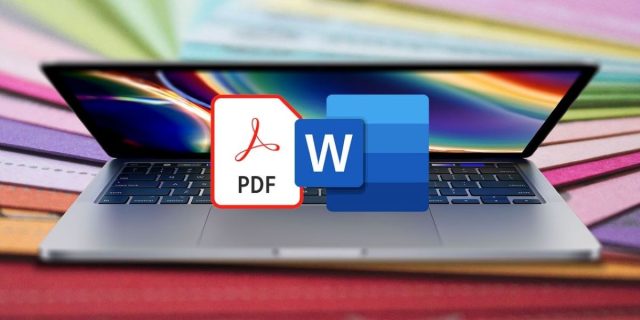 نحوه تبدیل PDF به Word در مک
