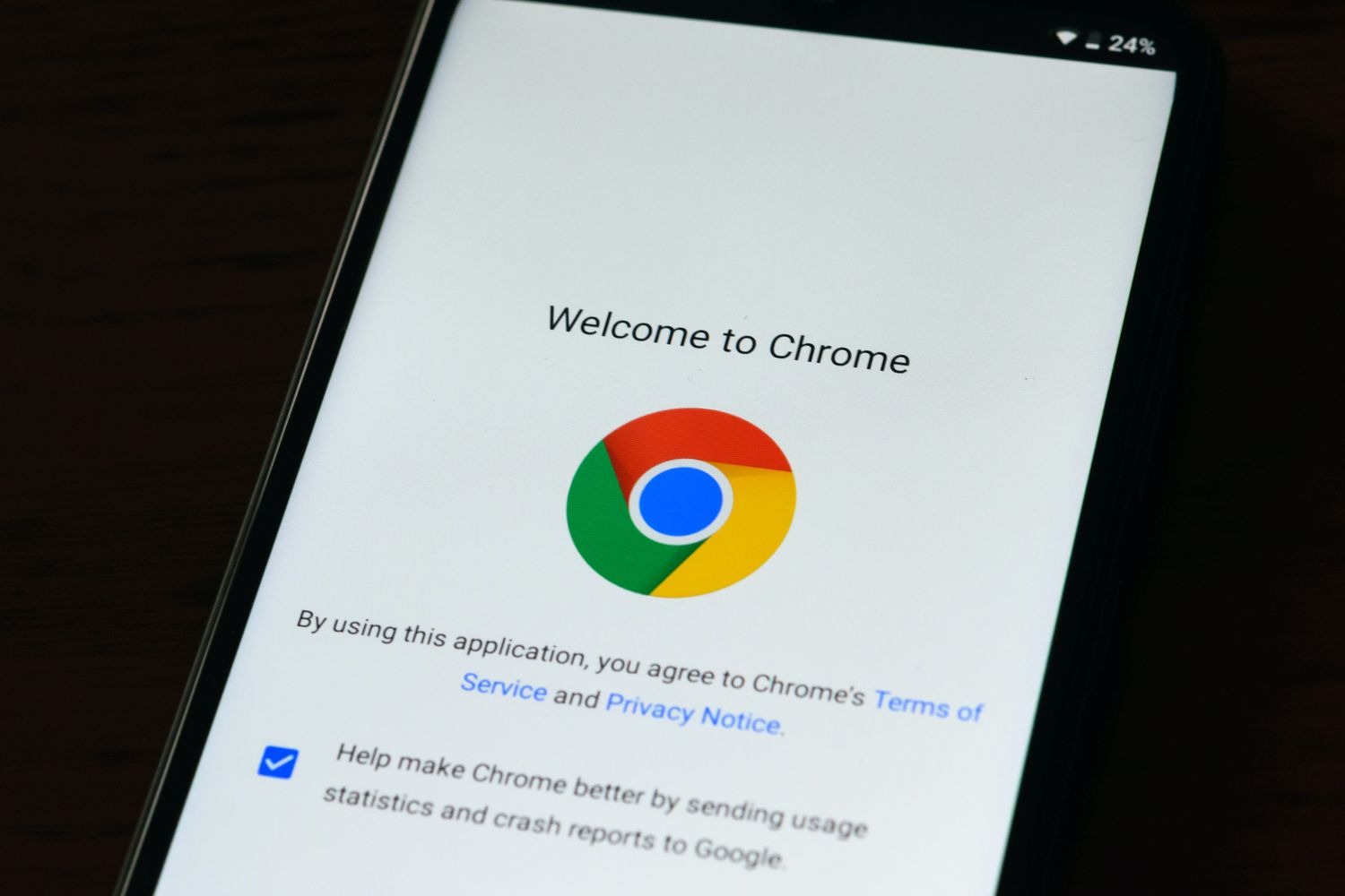 به صفحه Chrome با خط مشی رازداری خوش آمدید