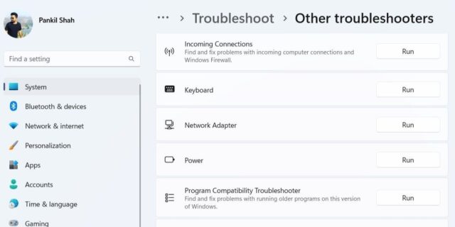 Network Adapter Troubleshooter را در ویندوز اجرا کنید