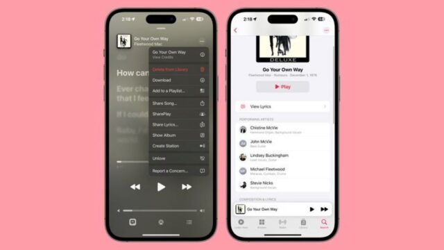 نحوه مشاهده مشخصات آهنگ در Apple Music در iOS 17