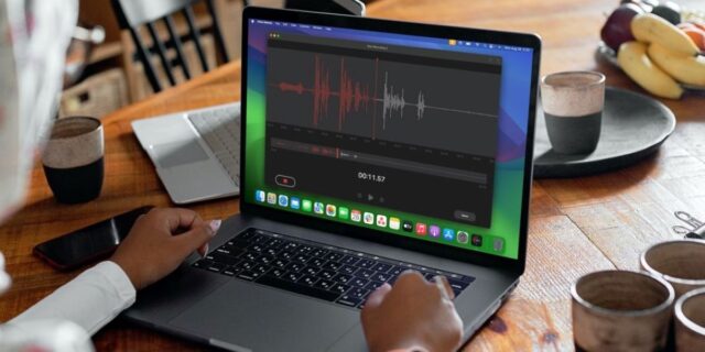 نحوه ضبط کردن یادداشت صوتی در مک