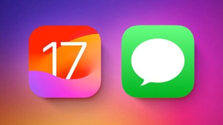 نحوه ارسال پیام صوتی در برنامه Messages اپل در iOS 17