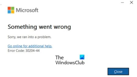 نحوه رفع ارور 30204-44 Office در ویندوز 11