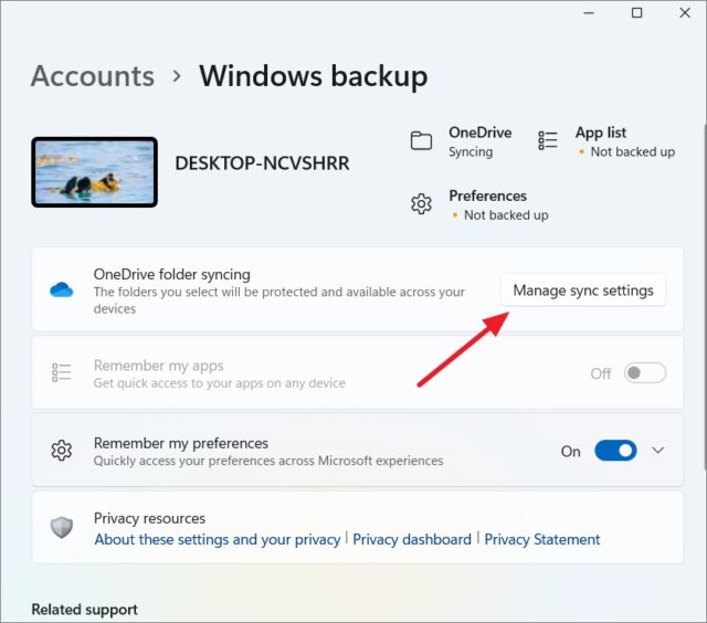 نحوه راه‌اندازی و استفاده از برنامه Windows Backup در ویندوز 11