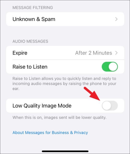 نحوه ارسال عکس با کیفیت بالا در iMessage آیفون