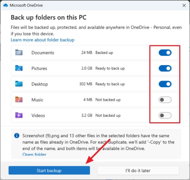 نحوه راه‌اندازی و استفاده از برنامه Windows Backup در ویندوز 11