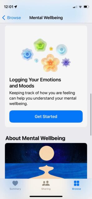 روش راه‌اندازی Mental Health Tracker در iOS 17