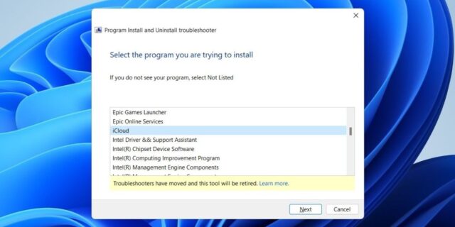 برنامه Install and Uninstall Troubleshooter را در ویندوز اجرا کنید