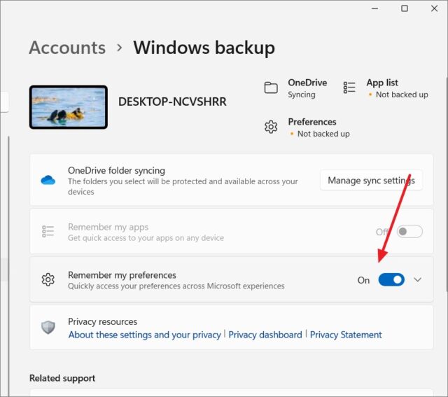 نحوه راه‌اندازی و استفاده از برنامه Windows Backup در ویندوز 11