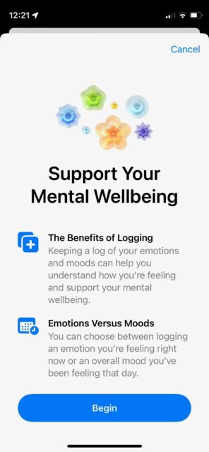 روش راه‌اندازی Mental Health Tracker در iOS 17