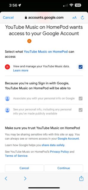 نحوه گوش دادن به YouTube Music در HomePod از طریق آیفون