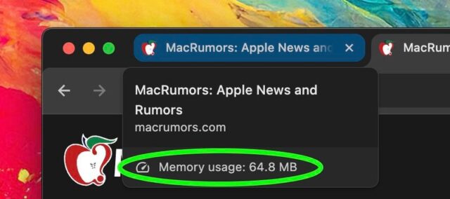 نحوه مشاهده Memory Usage هر زبانه کروم در مک