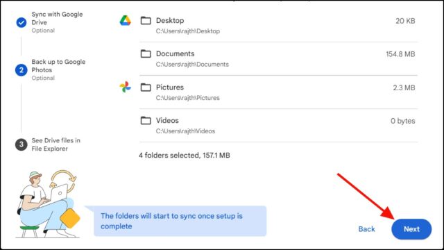 نحوه افزودن Google Drive به File Explorer در ویندوز 11