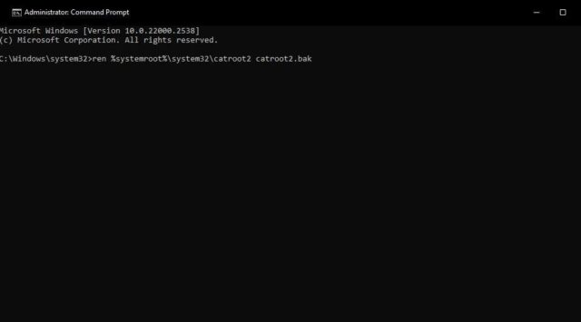 نحوه بازنشانی پوشه های SoftwareDistribution و Catroot2 در ویندوز 11
