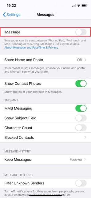 نحوه رفع ارور iMessage Not Delivered در آیفون