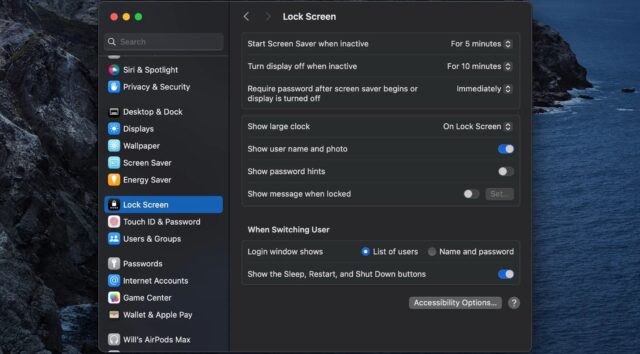 روش تنظیم و شخصی سازی Screen Saver در مک