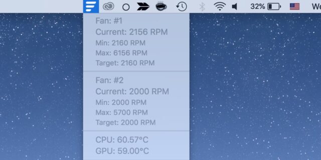 نحوه مشاهده دمای CPU و سرعت فن در مک