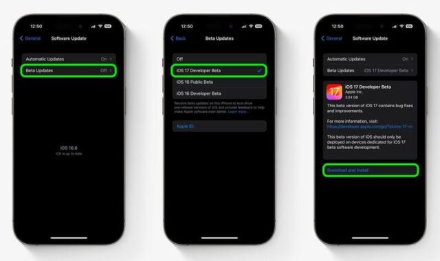 نحوه نصب آپدیت های iOS 17 Beta در آیفون