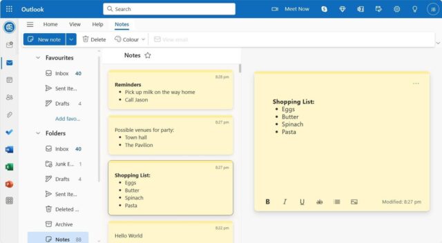 نحوه استفاده از Sticky Notes ویندوز 11 در سایر دستگاه ها