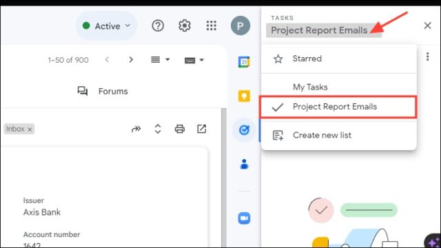 روش افزودن مستقیم ایمیل از Gmail به Google Tasks در ویندوز 11