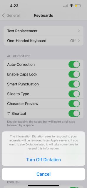 Dictation