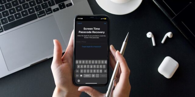 روش بازیابی رمز Screen Time در آیفون و آیپد