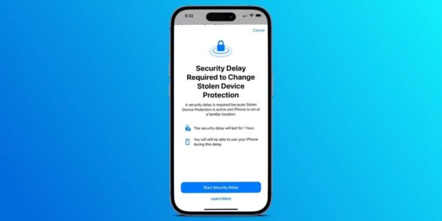 نحوه استفاده از ویژگی Stolen Device Protection در آیفون