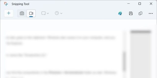 ابزار Snipping در ویندوز 11
