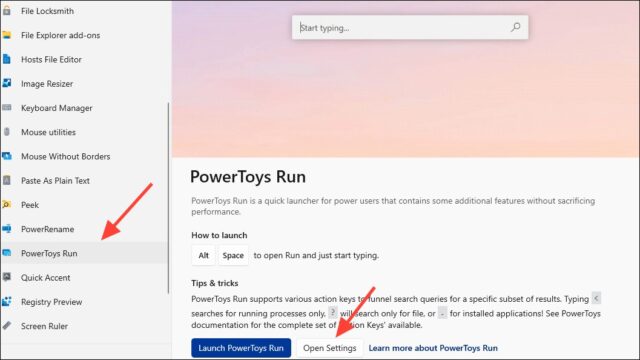 PowerToys Run