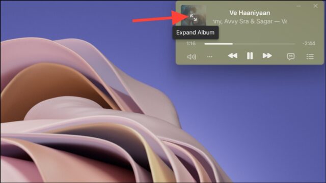 روش فعال یا غیر فعال کردن Mini Player در Apple Music در ویندوز 11