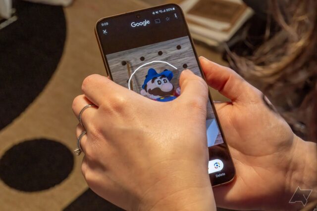 تجربه Circle to Search در Samsung Galaxy S24+