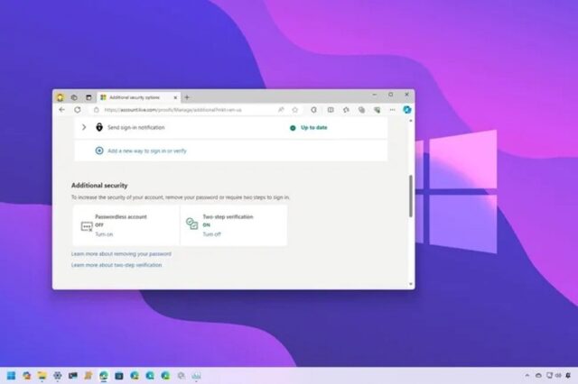 نحوه تنظیم ورود دو مرحله ای در اکانت مایکروسافت در ویندوز 11