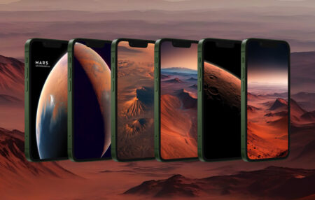 دانلود والپیپرهای سیاره مریخ برای آیفون