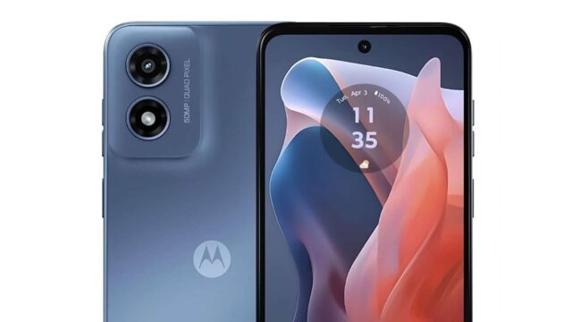 گوشی موتورولا Moto G (2024) معرفی شد