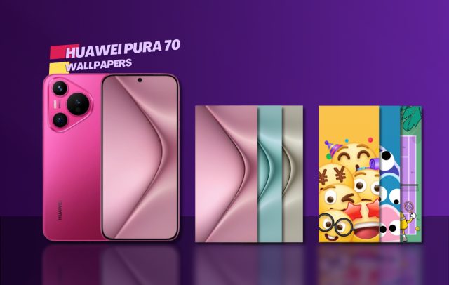 دانلود والپیپرهای رسمی هواوی Pura 70