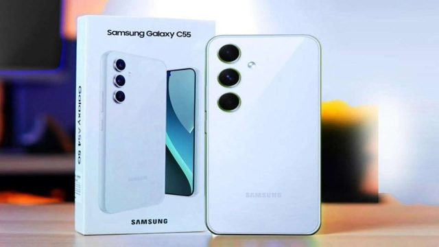 آشکار شدن تصویر زنده گوشی Galaxy C55 سامسونگ