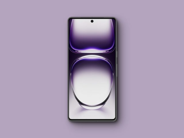 تصویر زمینه بنفش Oppo Reno 12