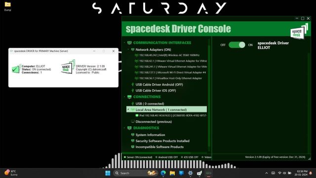 تصویر کنسول Dispacedesk