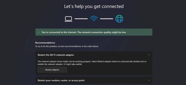 9 راه حل ارور No Internet Secured در ویندوز 10